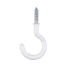 National Hardware N259-184 Cup Hook, White Vinyl Coated, 3/4 In., 50-PK. New. Price: $69.17.