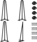 Smartstandard Hairpin Table Legs 14 Inch, 1/2'' Diameter 3 Rods, Metal Home New. Price: $41.00.