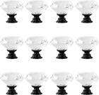 12 Pcs 30MM Diamond Shape Crystal Glass Cabinet Knobs With Screws Drawer Pu New. Price: $18.03.