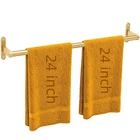 Gold Towel Bar 24 Inch, Kljkpa For Bathroom Wall, Stainless Steel H... New. Price: $19.99.