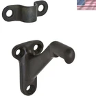 Ives 059A10B Black Hand Rail Bracket - Solid Aluminum, Elegant Design For Safety New. Price: $8.49.