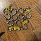 National Hardware N233-569 Stainless Steel 3" Open Hook. 145 Lb Lot Of 7 New. Price: $12.34.