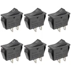6PCS Rocker Switch On/off Position Pin, Ac 15A/250V, 20A/125V,KCD3 Toggle... New. Price: $12.58.