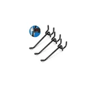 Hogurity 80 Pack 6 Inch Black Hooks Heavy Duty 1/4" Wal New. Price: $47.80.