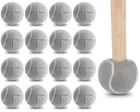 Macarrie 16 Pieces Precut Tennis Balls For Chairs 6.4 Cm, Grey New. Price: $29.60.