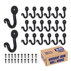 The Metal Magician Pack Of 20 Large Penny Single Robe Hook Inch Iron New. Price: $42.63.