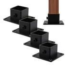 Wealrit 4 Pcs Square Deck Post Base Stainless Steel Flange Anchor Fence ... New. Price: $26.07.