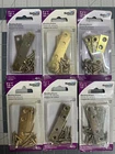 6-PACK Lot 4/PC National Hardware N191-007 Mending Brace 3" X 5/8" Satin Brass New. Price: $27.01.