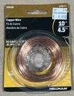 Hillman 123128 20-GAUGE Copper Wire 50 Ft. New. Price: $18.99.
