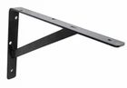 (4) Knape & Vogt 12" Black Epoxy Finish Heavy Duty "l" Brackets 208 Blk 300 New. Price: $44.99.