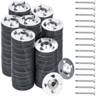 600PCS Foam Board Fasteners 1-1/8 Inch Metal Washers For 300 Pack, Silver New. Price: $28.41.