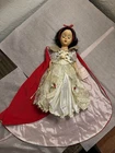 2001 Vintage Madame Alexander Snow White Doll With Tags 14 #28615 Long Cape New. Price: $60.00.