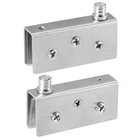 Pair Glass Hinge Stainless Steel Door Pivot Clamp 70X18X33MM New. Price: $14.86.