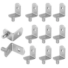 12PCS L-shaped Metal Shelf Support Pegs, 5MM Cabinet Bracket With Hole New. Price: $7.49.