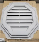 Mid-america 22" Octagon Gable Vent With Screen #057 Gray Open. Price: $39.99.