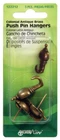 Hillman Anchorwire 10 Lb Steel Push Pin Hangers Picture Hook 3PK Brass 122212 New. Price: $8.69.