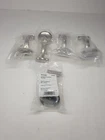Satin Nickel Decorative Ornamental Handrail Bracket 5 Pack New. Price: $35.99.