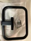 Signature Hardware Shhbtrmb Hibiscus Wall Mounted Towel Ring Matte Black Used. Price: $78.99.