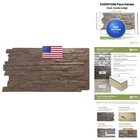 Ekena Millwork Everstone Acadia Ledge Faux Panel 49W 25 1/2H 1/4D New. Price: $72.97.