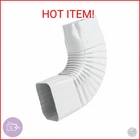 Mzcvriru Downspout Gutter Elbows 2"X3", Angle Of 90 Degrees, Low Gloss White Sty New. Price: $21.05.