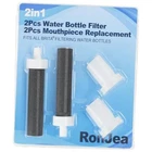 Brita 2IN1 Water Bottle Filter & Mouthpiece Replacement - 2PCS New. Price: $21.41.