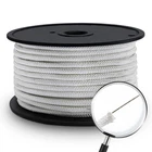 Artilife Flag Pole Rope 5/16" Wire Center Braided Polyester Marine Grade 150FT New. Price: $76.99.