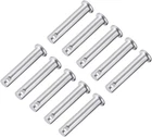 Uxcell Single Hole Clevis PINS,8MM Flat Head 40MM, Silver Tone New. Price: $12.16.