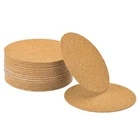 Uxcell 25PCS Self Adhesive Cork Coasters 3.5 0.04", Brown New. Price: $13.84.