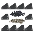 10 Sets Series Extrusion Corner Bracket Nut For 8020 20/20 New. Price: $28.45.