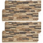 Maasechs Pack Faux Stone Panels Interior 45.6L 11.8H 0.98D Siding New. Price: $313.55.