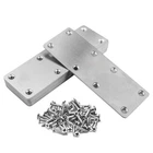 Mountain Ark 10 Pack 5-1/2" X Flat Mending Plate, 201 2", Silver New. Price: $28.58.