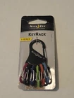 Nite Ize NIKRK-03-01 Black Clip On Key Rack W/6 Different Color S-biners New. Price: $12.65.