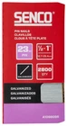 Senco A109809R 1/2" 1" 23 Gauge Pin Nails, Galvanized Finish 2,800 Count Pack New. Price: $25.43.