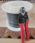 500FT Black T316 Stainless Steel Cable, 1/8" Wire Rope 7X7 Strands Cons... New. Price: $65.00.