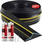 Jin&bao 20FT Garage Door Threshold Seal Kit Yellow Waterproof New. Price: $57.95.