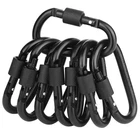 Locking Carabiner Clip, Vonpri 3 Inch D Clips Spring Snap Key Black 8PCS New. Price: $12.44.