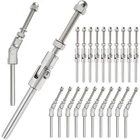 Blika 20 Pack 3/16" T316 Stainless Steel 180 Degree Adjustable Angle Swage Th... New. Price: $74.60.