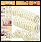 30 Rolls Masking Tape Bulk - 1 Inch X 55 Yards, Easy Removal For Painting, Craft New. Price: $89.99.