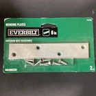 New Everbilt 6" Galvanized Mending Plates 2PK #716 886. Price: $5.00.