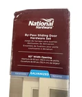 Sliding Closet Door Hardware Kit 60" Bypass National N343-079 Open. Price: $54.99.