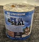 Mfm Peel & Seal 6" X 33.5' Roofing Membrane Waterproof Aluminum. Price: $34.43.