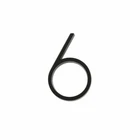 Hillman Group 844716 5IN. #6 Distinctions Floating Mount House Number, Black New. Price: $14.95.