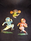 Vintage 1976 Homco Decorative Wall Hanging Kids Playing Football & Cheerleader Used. Price: $29.99.