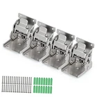 Mdluu Folding Brackets Heavy Duty, 90 Degree Self-lock Hinges For Table Leg, New. Price: $26.69.