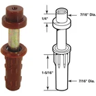 Prime-line Nylon Base Bifold Doot Top Mount Pivot & Guide (2-PACK) 6701 New. Price: $10.28.