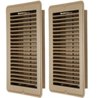 Fumete 2 Pcs 6 X 10'' Brown Floor Vent Covers Heavy Duty Register Metal... New. Price: $39.48.