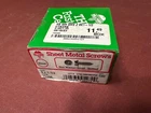 New Box Of 100 Hillman Hex Washer Head-slotted Sheet Metal Screws 8X 1-1/2" Zinc. Price: $14.79.