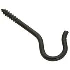 National Hardware N274-944 Black Steel 25 Lbs. Capacity Ceiling Hook 0.16 Dia. X New. Price: $7.21.
