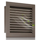 Zepoty 8"X8" Vent With Screen Aluminum Gable For Sheds, Attics, A... New. Price: $22.96.