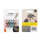 2 Pack- Nite Ize 5-PACK S-biner Microlock Aluminum Carabiner- Assorted New. Price: $28.99.